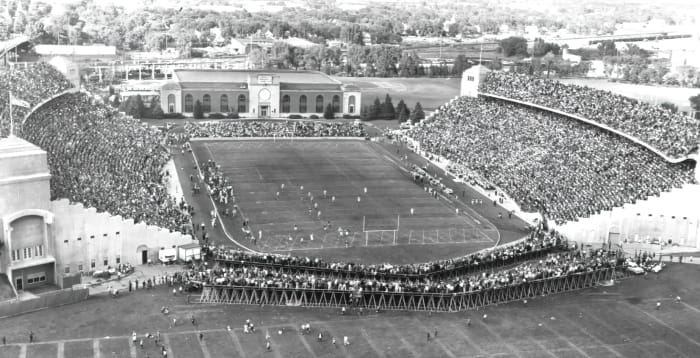 Memorial Stadium with Field House